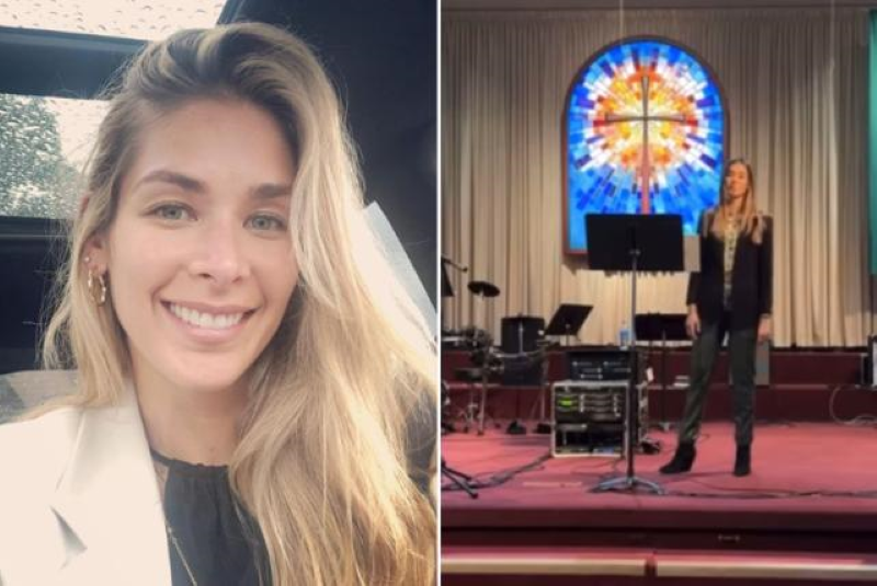 Ex miss Universo Dayana Mendoza ahora predica en una iglesia