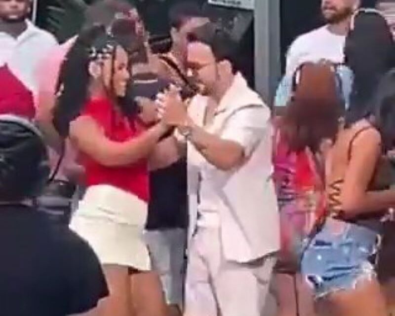 Luis Fonsi graba video musical en río Fula, Bonao