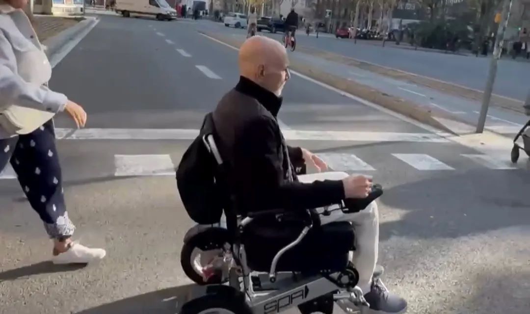 José Guillermo Sued luego de quedar tetrapléjico