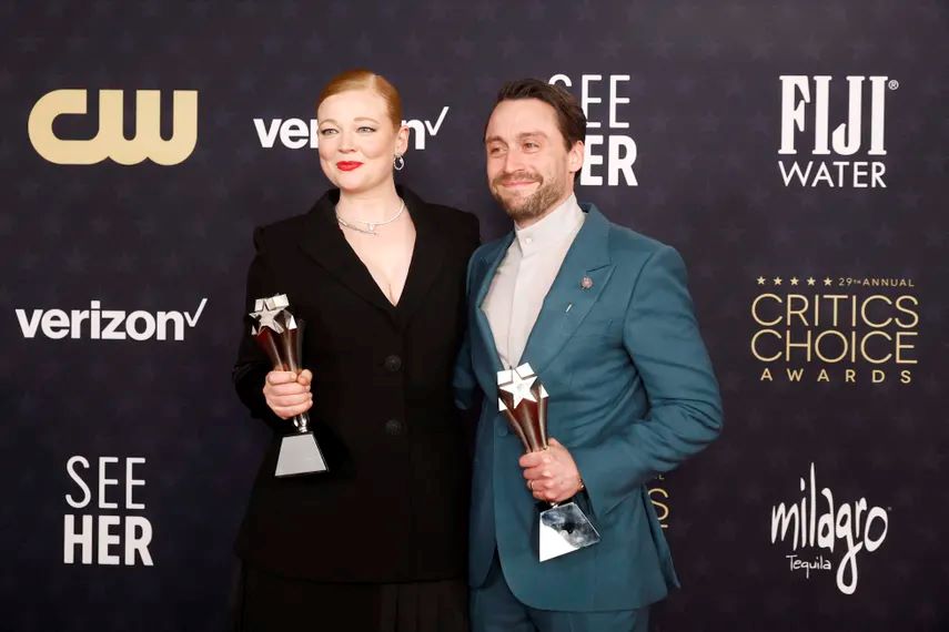 Kieran Culkin y Sarah Snook se lleva el premio como Mejor Actor y Mejor Actriz en los EMMY