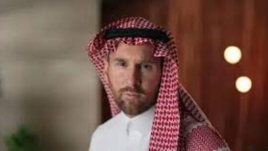 Messi es la nueva imagen de ropa de lujo en Arabia Saudi