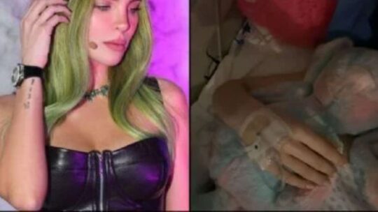 Belinda fue intervenida quirúrgicamente por posible tumor