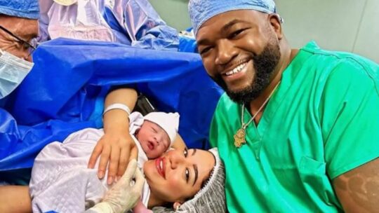 Nació Diego, el hijo de David Ortiz y Yeribel Martínez