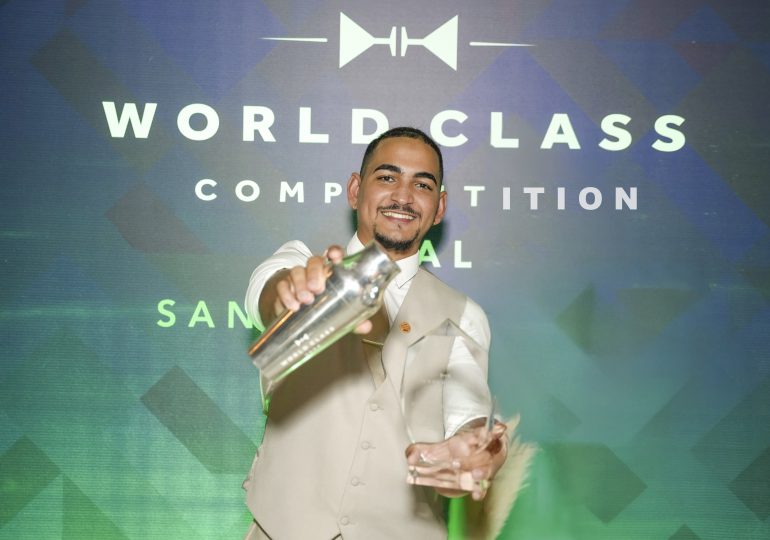 Premian a Luis Adrián Rodríguez como el Mejor Bartender de RD en World Class 2024