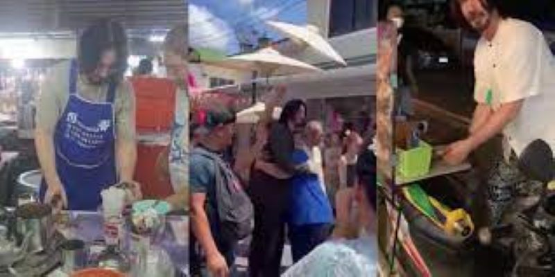 Doble de Keanu Reeves enloquece en la calles de Tailandia