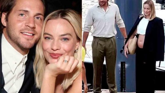 Primeras imágenes del embarazo de Margot Robbie, la Barbie humana