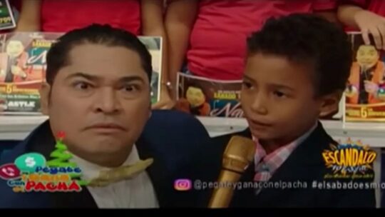 «El Pachá», recibió una sorpresa conmovedora en su programa de televisión Pégate y Gana.