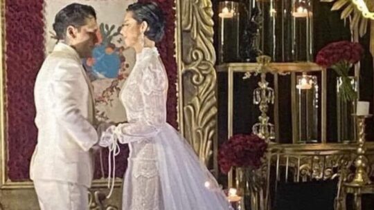 Christian Nodal y Ángela Aguilar ya son marido y mujer: Se casaron por la iglesia