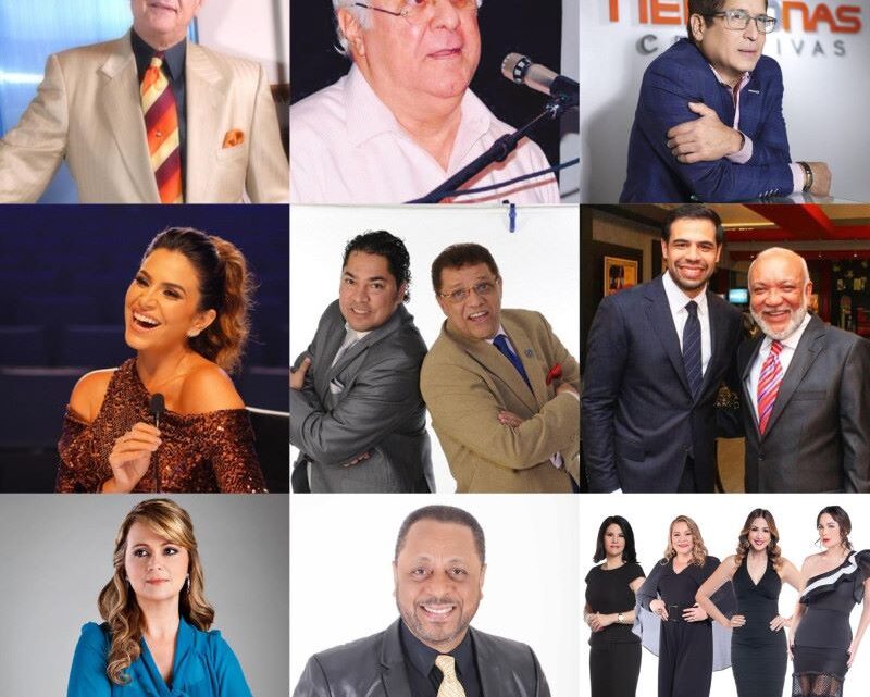 Gente que redactó y sigue escribiendo la historia de la televisión dominicana