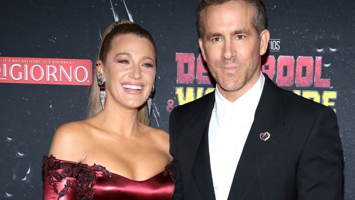 Blake Lively revela que su esposo, Ryan Reynolds, escribió una de las escenas de su nueva película: ‘It ends with us’