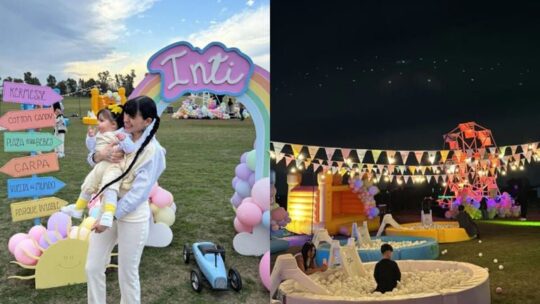 ¿Sin rencores? Nodal y Cazzu celebran juntos el cumpleaños de su hija