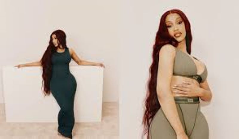 Cardi B deslumbra en la apertura de la nueva tienda de Kim Kardashian en Nueva York