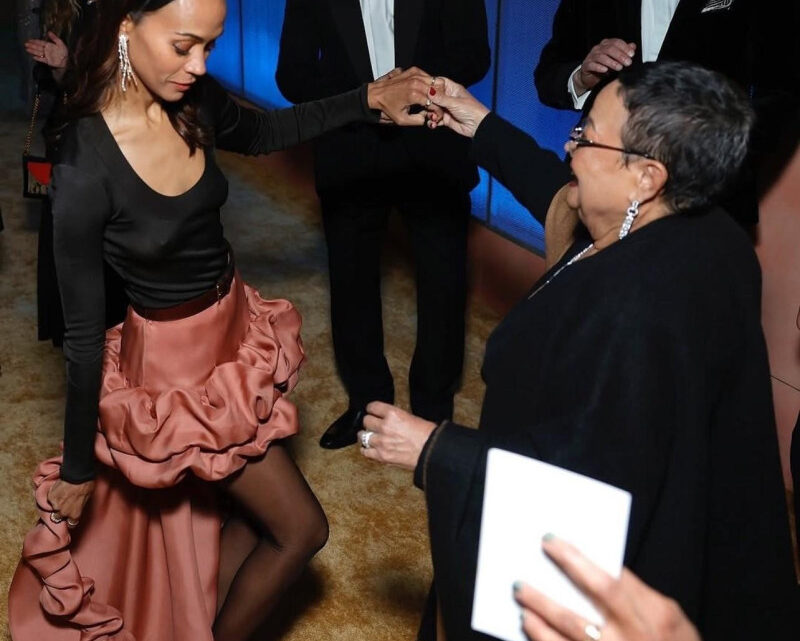 Zoe Saldaña: una historia familiar que también le merece un Oscar