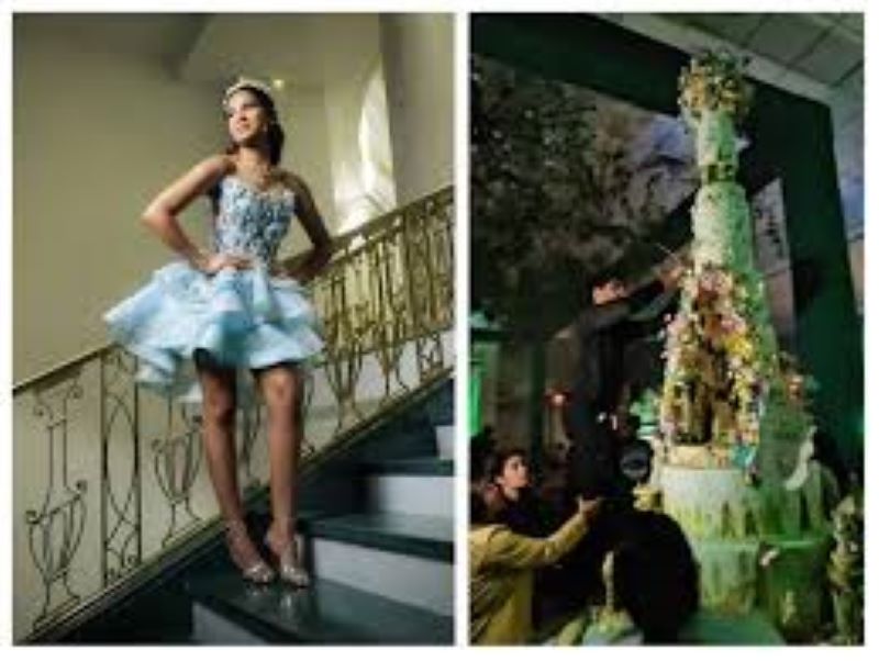 El megapastel de la hija de Rubby Pérez y Michelle Reynoso valorado en 600 mil pesos