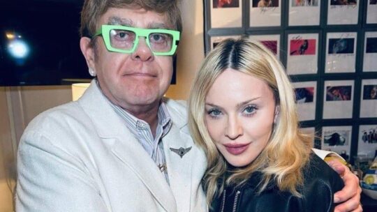 Tras 20 años de enemistad, Elton John y Madonna se reconcilian