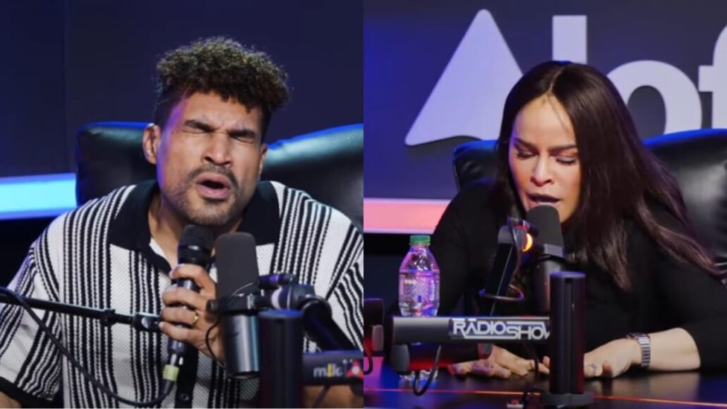 Grupo Barack y pastora Yesenia Then oran en Alofoke Radio Show por las víctimas de tragedia en Jet Set