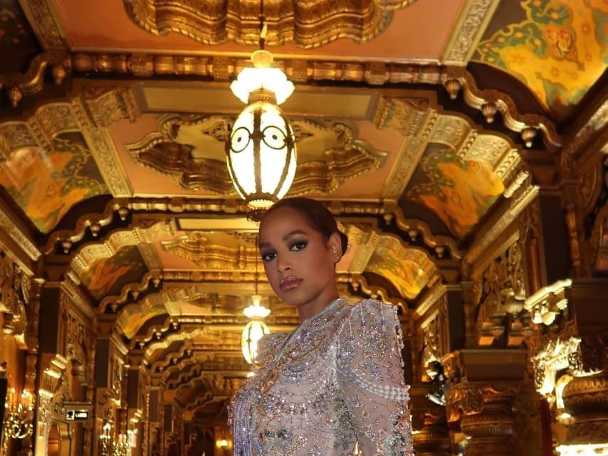 La modelo internacional dominicana Dorimi Pineda brilla en el New York Fashion Week (NYFW)