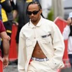 Entre el pilotaje y la moda: las dos caras de Lewis Hamilton