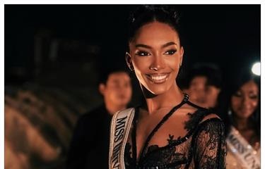 Bereniece Dickenson, la representante de Turcas y Caicos que nació en RD y es favorita para ganar la corona