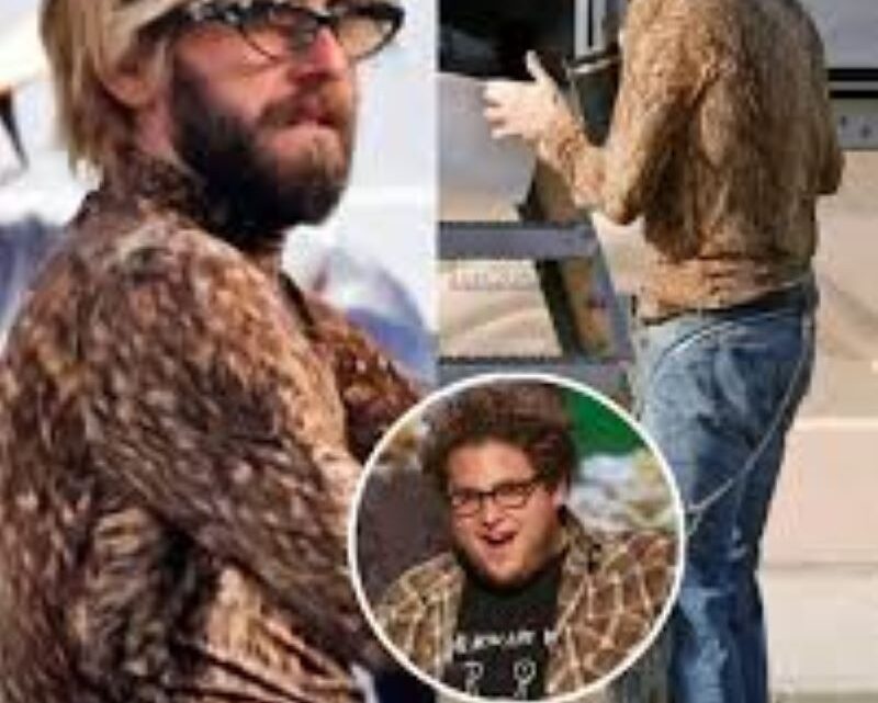 Jonah Hill sorprende en el set de su próxima película Cut Off