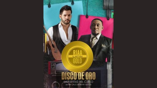 Manny Cruz logra su primer disco de oro
