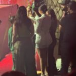 Ángela Aguilar fue vista disfrutando del concierto de su esposo, Christian Nodal en RD