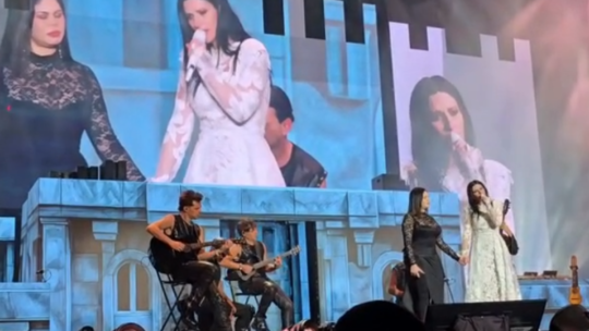 Los momentos más emocionantes de Laura Pausini en Santo Domingo