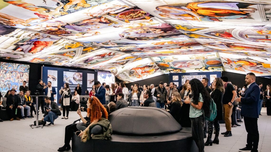 Santiago se convierte en el epicentro del arte renacentista con la llegada de “Miguel Ángel Vivo”, una experiencia inmersiva sin precedentes