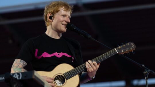 Todo listo para concierto de Ed Sheeran este sábado en el Estadio Quisqueya