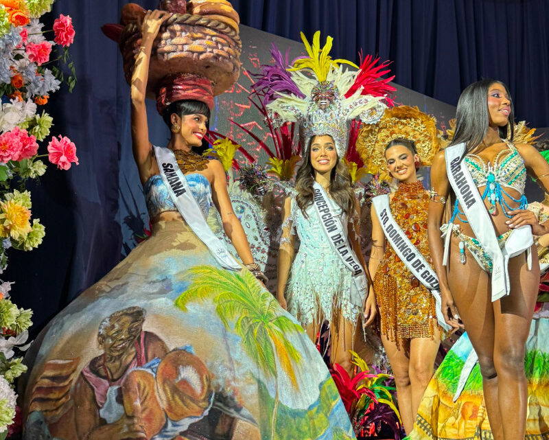 Tras casi una década, el Traje Típico volvió a ocupar un lugar en el Miss República Dominicana