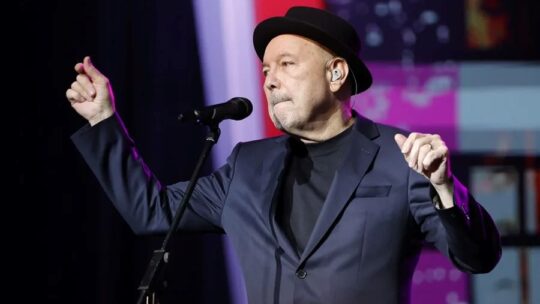 La sorpresa de Rubén Blades al ver a con Charly García en su concierto en Buenos Aires