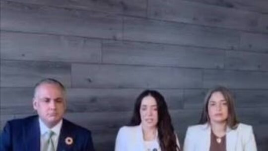 Karen Yapoort agradece a los medios de comunicación por cuidar la salud emocional de mi familia y de mi bebés