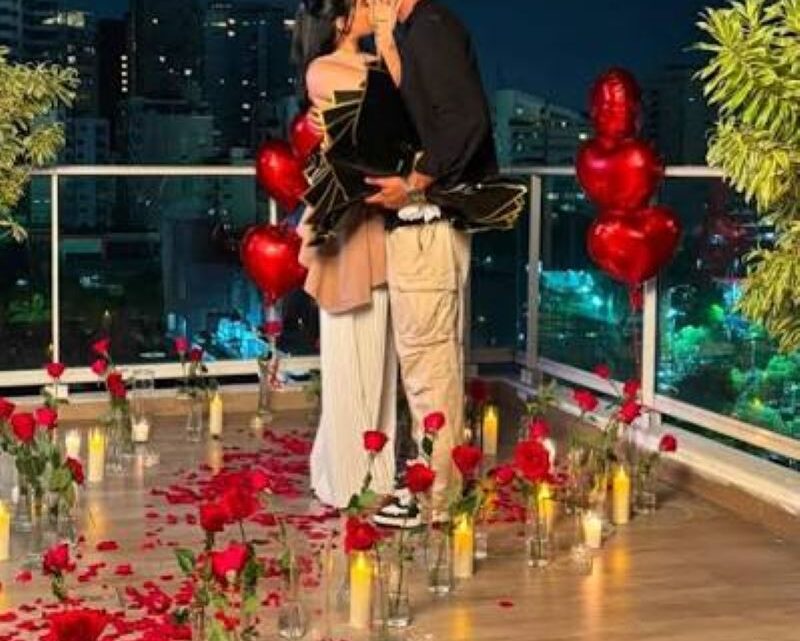 La Ross María y el pelotero Cristopher Pujols oficializan su relación con romántica sorpresa
